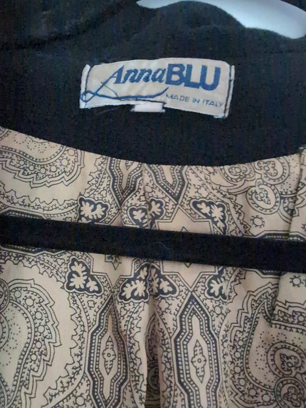 1970s Women's Wool Coat | Anna Blu | Fall Winter Wardrobe | Made in Italy